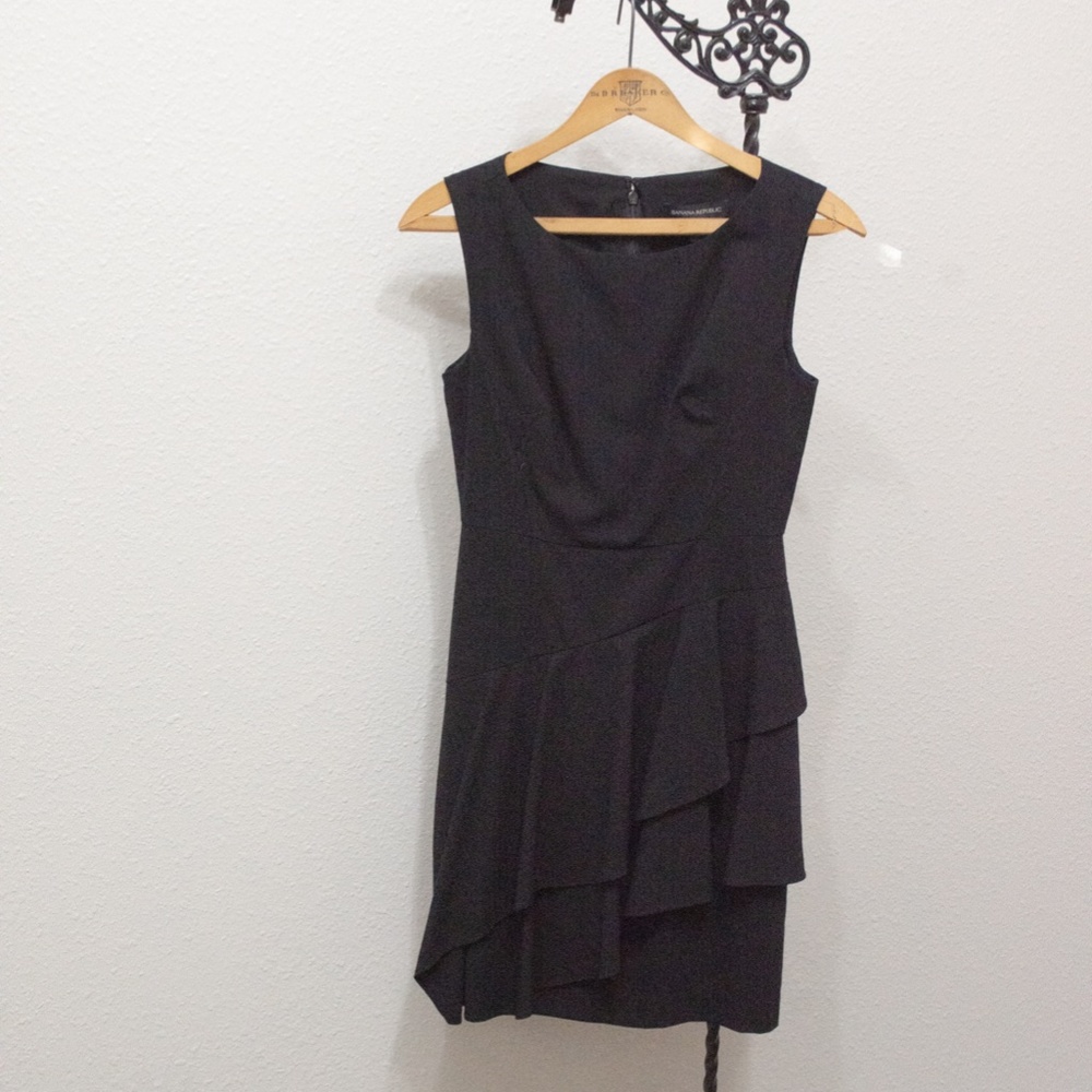 Banana Republic Black Sleeveless Dress
